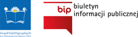 Logo jednostki Zespołu Szkół Specjalnych przy Uzdrowisku Goczałkowice-Zdrój sp. z o.o. w Goczałkowicach - Zdroju oraz Biuletynu Informacji Publicznej